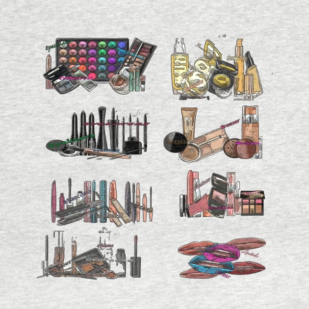 Makeup galore by bywhacky
